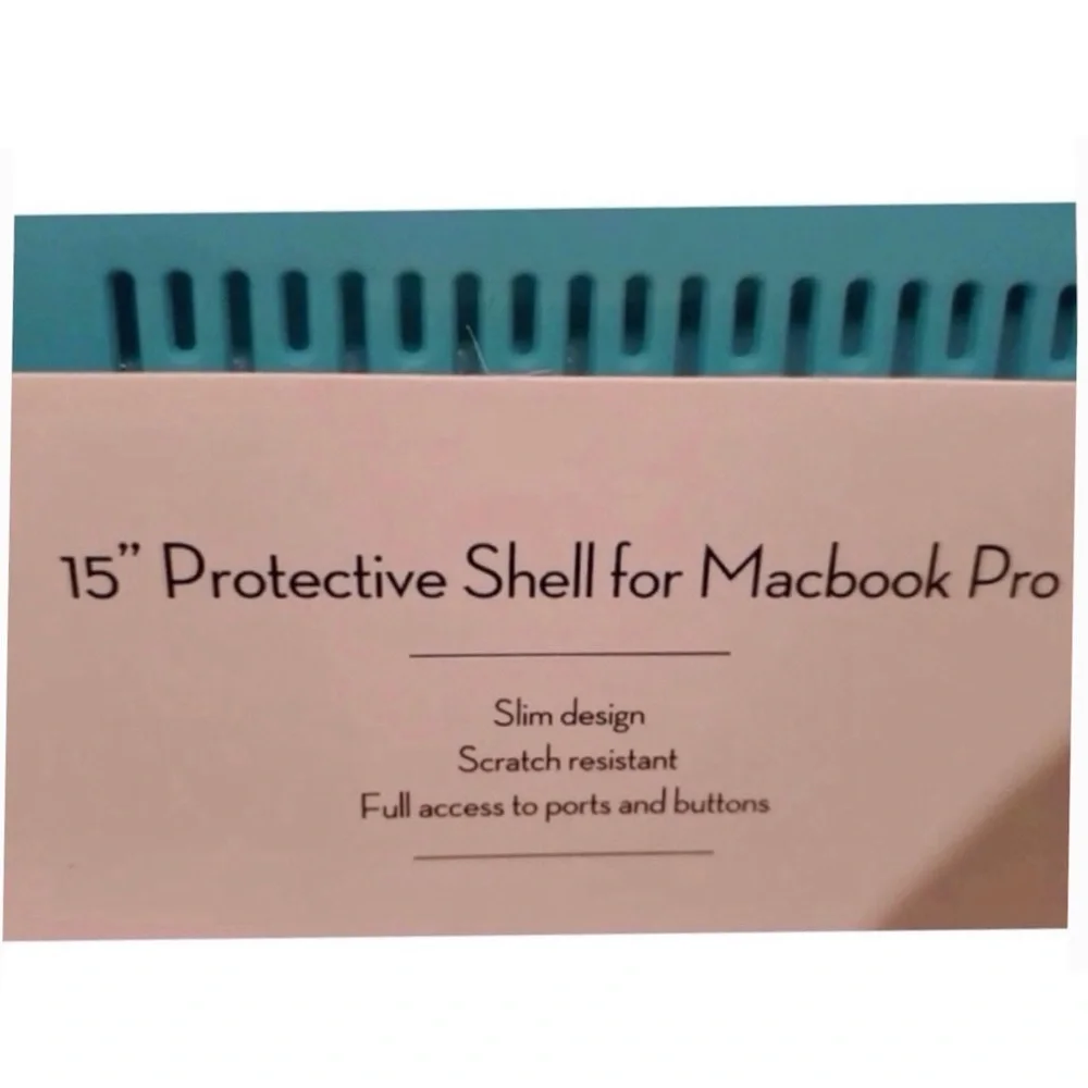 WINX Mia 15” MacBook Pro Slim Design Hardshell Protector Case (NWT)